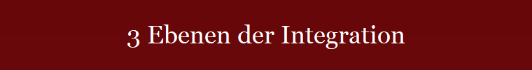 3 Ebenen der Integration