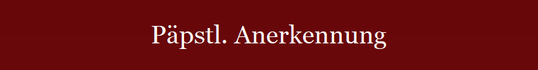 Ppstl. Anerkennung